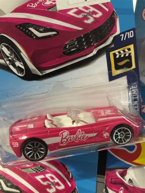 Hot Wheels Barbie 14 Corvette Stingray Hobbies Toys Toys Games