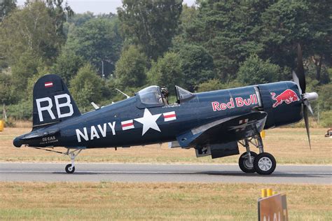 OE EAS Vought F4U 4 Corsair 9149 EGLF 21 07 18 Baopsman Flickr