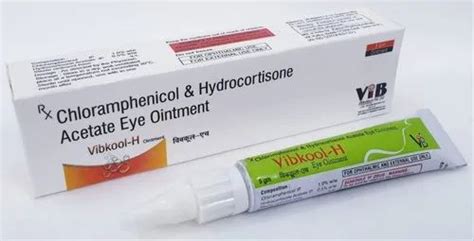 Chloramphenicol Hydrocortisone Acetate Eye Ointment