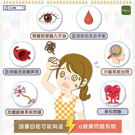 頭暈目眩可能與這6種疾病有關！ Heho健康