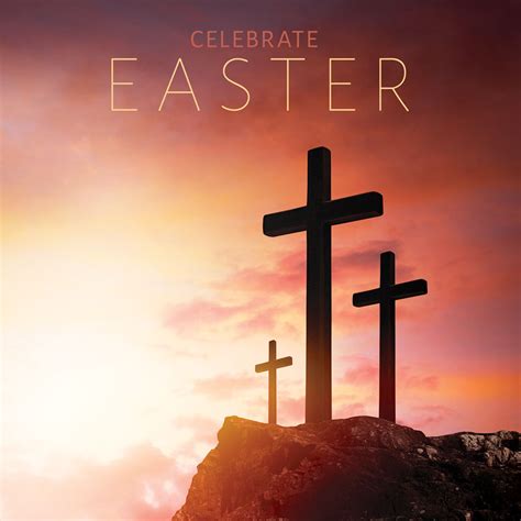 Easter Crosses Hilltop Banner - Church Banners - Outreach Marketing