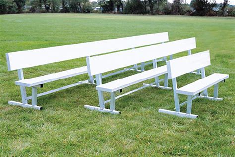 Dugout Benches Aluminum Baseball Bleachers Beacon Athletics