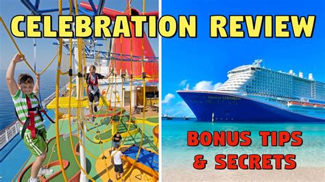 Carnival Celebration 2024 Review Watch Before Cruising Youtube