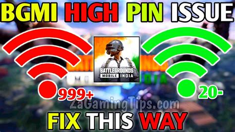 Best Ways To Fix High Ping Issues On BGMI