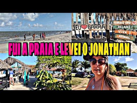 Fui A Praia E Levei O Jonathan Youtube