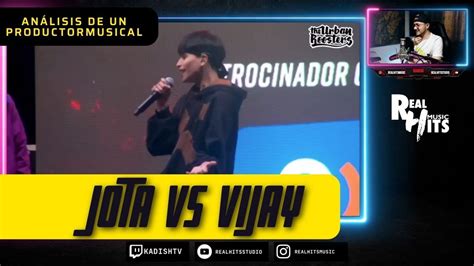 SOY EL DUEÑO DEL MOVIMIENTO JOTA VS VIJAY FMS REACCIÓN PRODUCTOR