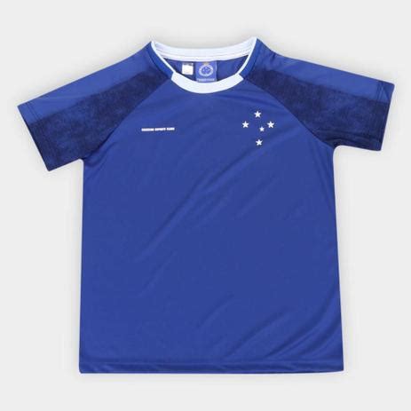 Camisa Infantil Cruzeiro Climber Braziline Camisa De Time