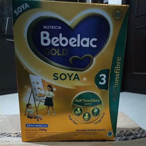 Jual Bebelac Gold Soya 3 360g 700g Shopee Indonesia