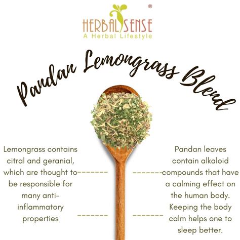 Pandan Lemongrass Blend Herbal Sense Life