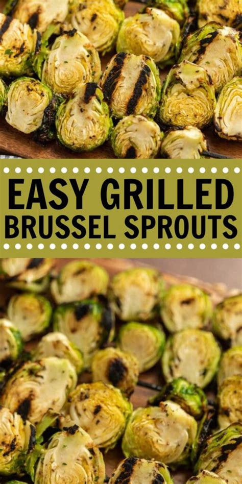 Grilled Brussel Sprouts Recipe