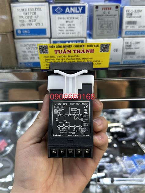 Đồng Hồ Đếm Sản Phẩm Counter Ct6s 1p4 Hiệu Autonics ChÍnh HÃng Ct6s Nhà Phân Phối Thiết Bị