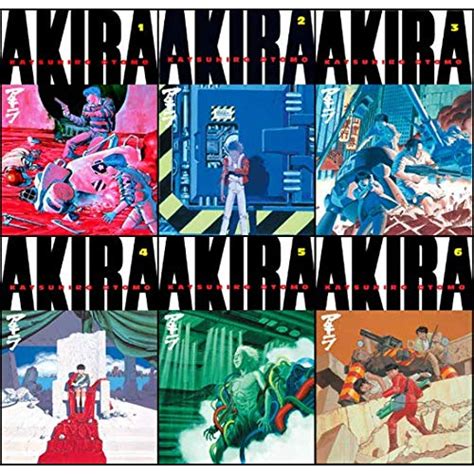 Jual Buku Comic Akira Manga Complete Set Vol 1 6 By Katsuhiro Otomo