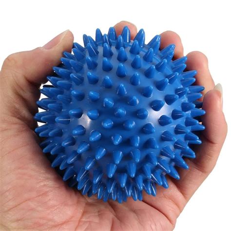 Mach 9cm Spiky Fitness Ball Massage Trigger Point Yoga Hand Exercise Stress Reflexology Relief