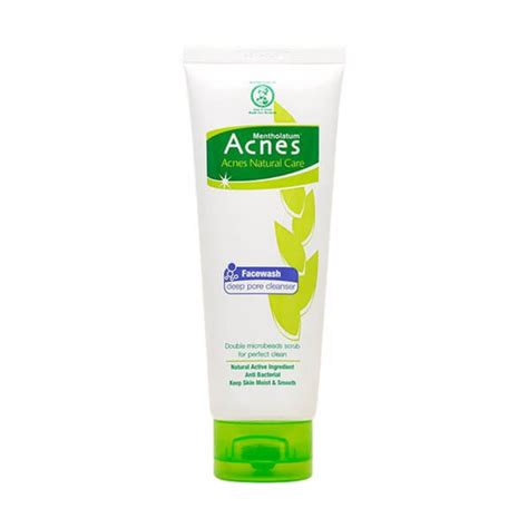 Mentholatum Acnes Natural Care Face Wash Deep Pore Cleanser 100ml