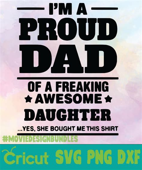 Proud Father Svg Crafter Files