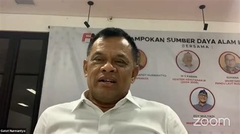 Ongkos Capres Rp T Gatot Nurmantyo Singgung Oligarki