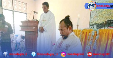 Umat Paroki ST Anderas Ayata Aifat Timur Lepas Pastor Adi Bon Terima