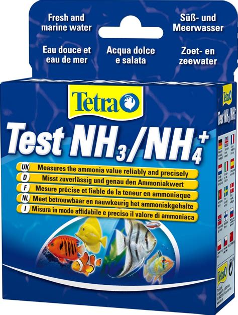 Tetra Test Ammonia Nh Nh Ml Homeleigh Garden Centres