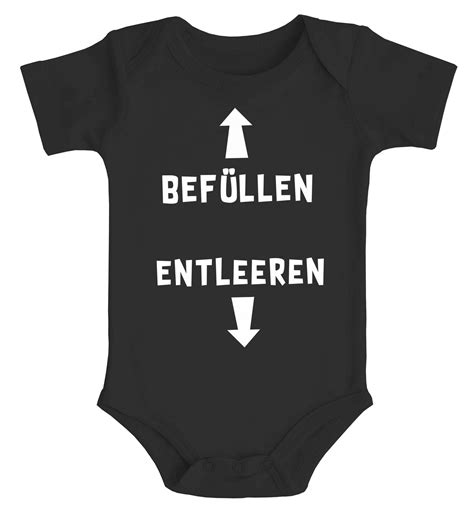 Baby Body Mit Spruch Lustig Bef Llen Entleeren Bio Baumwolle Jungen