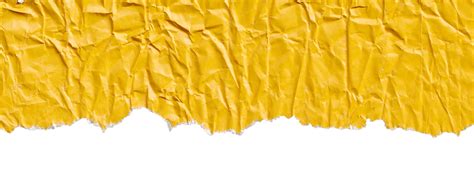 abstract yellow tear paper isolated 28860545 PNG