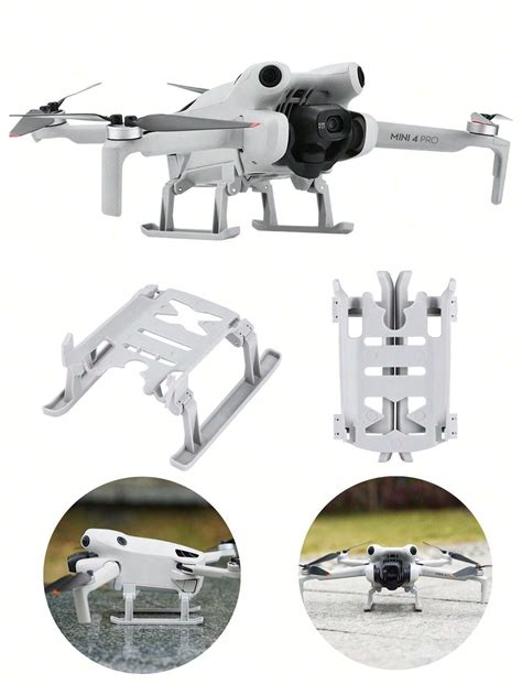 Set Foldable Landing Gear Extensions For Dji Drone Mini Pro Height