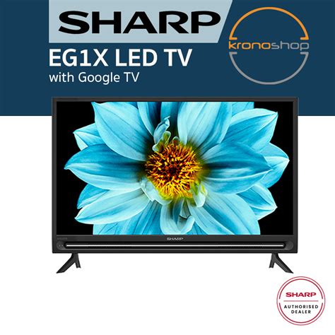 Sharp 32 Inch HD Ready LED TV With Google TV 2TC32EG1X 2T C32EG1X 2T