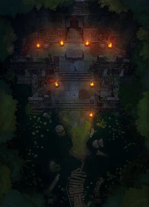 Jungle Temple Entrance | Czepeku Maps