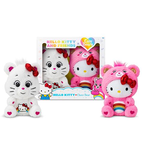 Care Bears Hello Kitty Loves Cheer Bear 10 Collectible