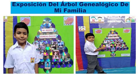 ExposiciÓn Del Árbol GenealÓgico Con Materiales De Reciclaje Youtube