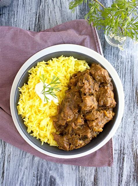 Slow Cooker Lamb Curry | Video - NISH KITCHEN