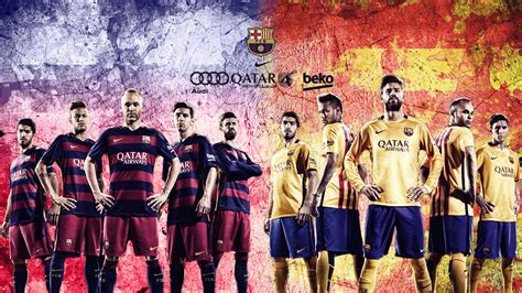 FC Barcelona 2015/2016 Wallpaper by RakaGFX on DeviantArt