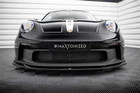 Front Splitter Porsche 911 992 Gt3 Maxton Design Usa