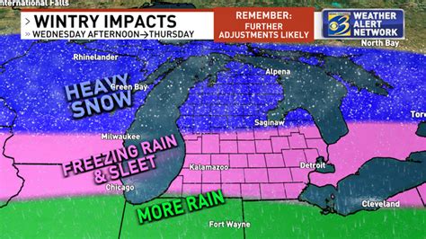 Wintry Mix For The Mid Week With Accumulating Ice Looking More Likely