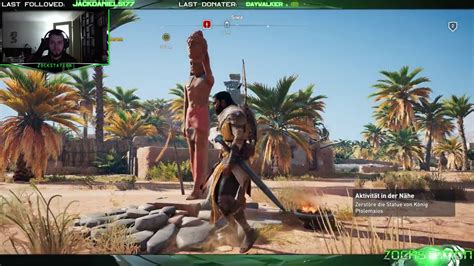 Live Stream Assassin S Creed Origins Schwer Stealth Teil 4 Holpriger