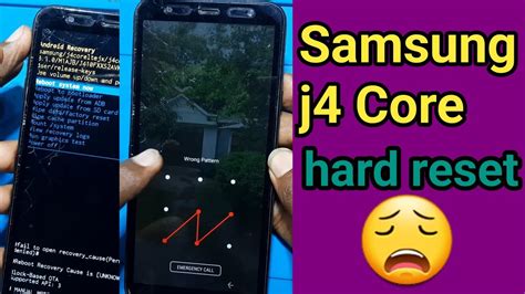 Hard Reset Samsung Galaxy J4 Core J410f YouTube