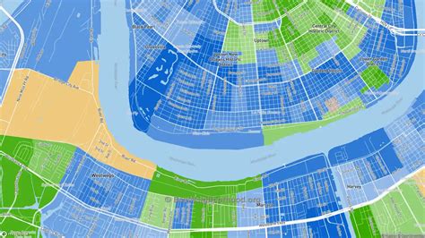 Race Diversity And Ethnicity In West Riverside New Orleans La