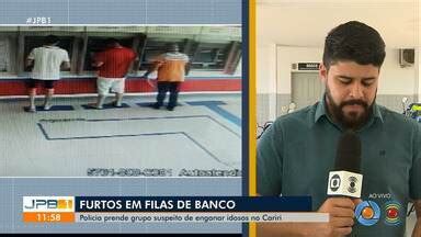 JPB1 Grupo é preso suspeito de aplicar golpes em idosos em filas de