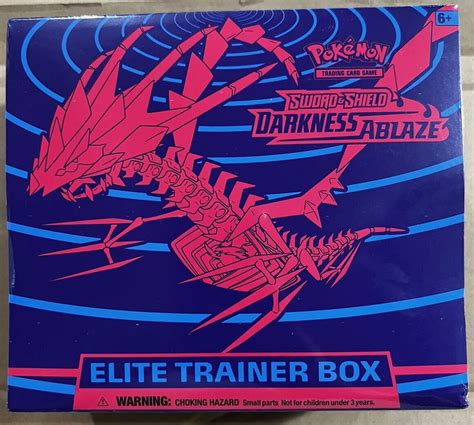 Pokemon Tcg Sword Shield Darkness Ablaze Elite Trainer Box Factory