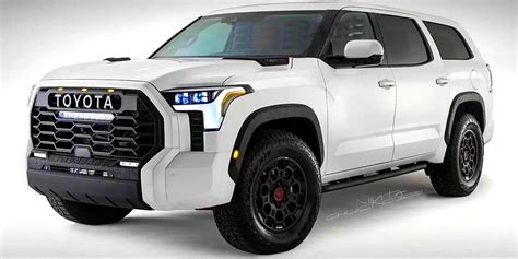 2022 Toyota Sequoia Trd Pro Version Best Render Yet