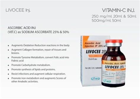 Vitamin C Injection 50 Ml Edu Svet Gob Gt