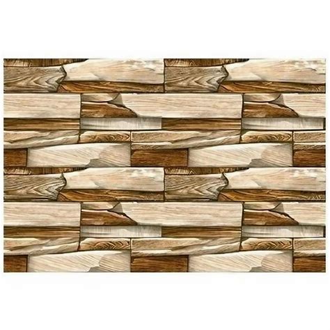 Gloss Natural Stone 3d Wall Tile Thickness 6 8 Mm At Rs 150 Square