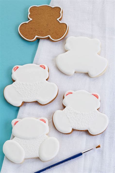 Decorated Polar Bear Cookies The Bearfoot Baker