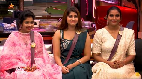 Bigg Boss Tamil Season 6 Dhana 1st Saved Queency Eviction YouTube