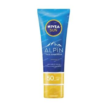 Nivea Sun Alpin Cr Me Solaire Visage Spf Ml Vente En Ligne