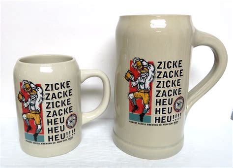 August Schell Brewing Zicke Zacke Heu Stein Ebay