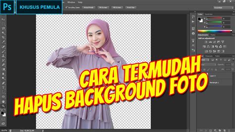 Cara Menghapus Background Foto Di Photoshop Menggunakan Magnetic Lasso