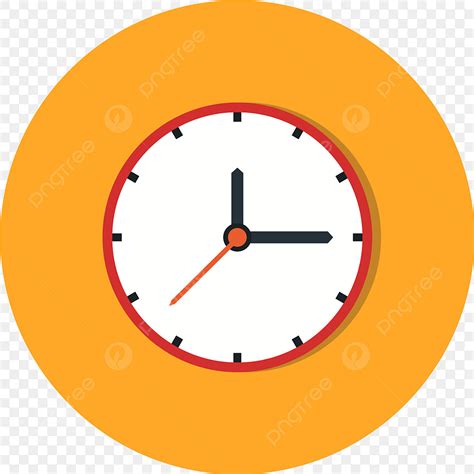 Clock Icon Clipart Transparent Png Hd Vector Clock Icon Clock Icons