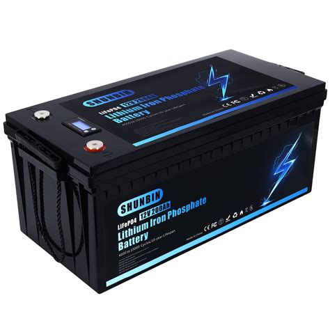 Buy Shunbin Lifepo Ah V Lithium Iron Phosphate Battery Built In