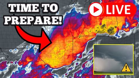 🔴live Severe Weather Outbreak Coverage Extreme Damaging Winds Hail Isolated Tornadoes