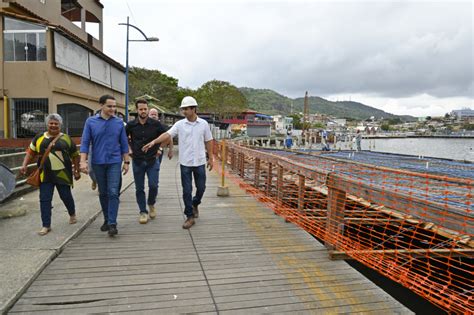 Nova Orla Da Grande São Pedro Está Com 50 Das Obras Concluídas